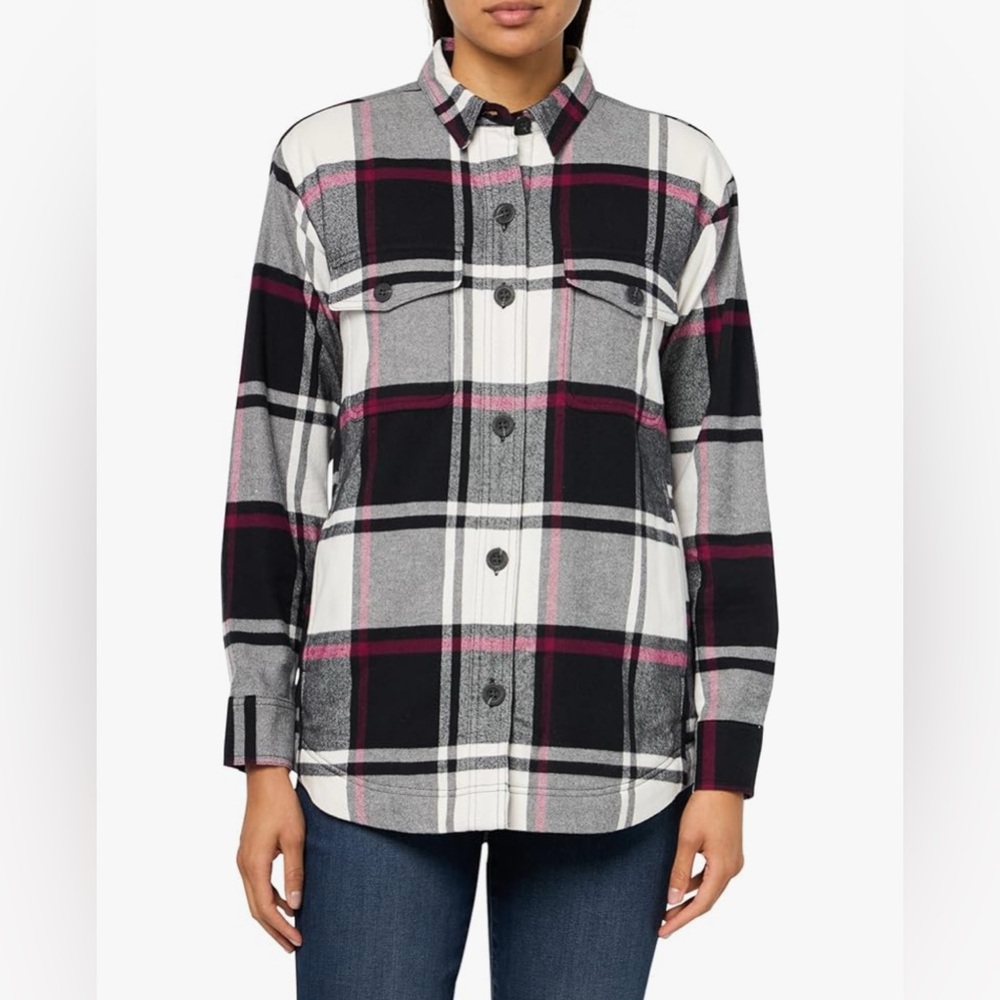 NWT-Eddie Bauer Womens Faux Shearling Lined Jacket